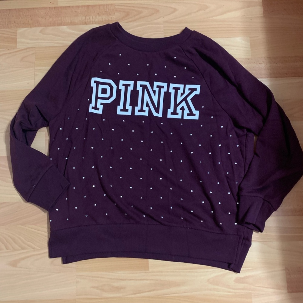 Brand new pink sweater shirt from pink